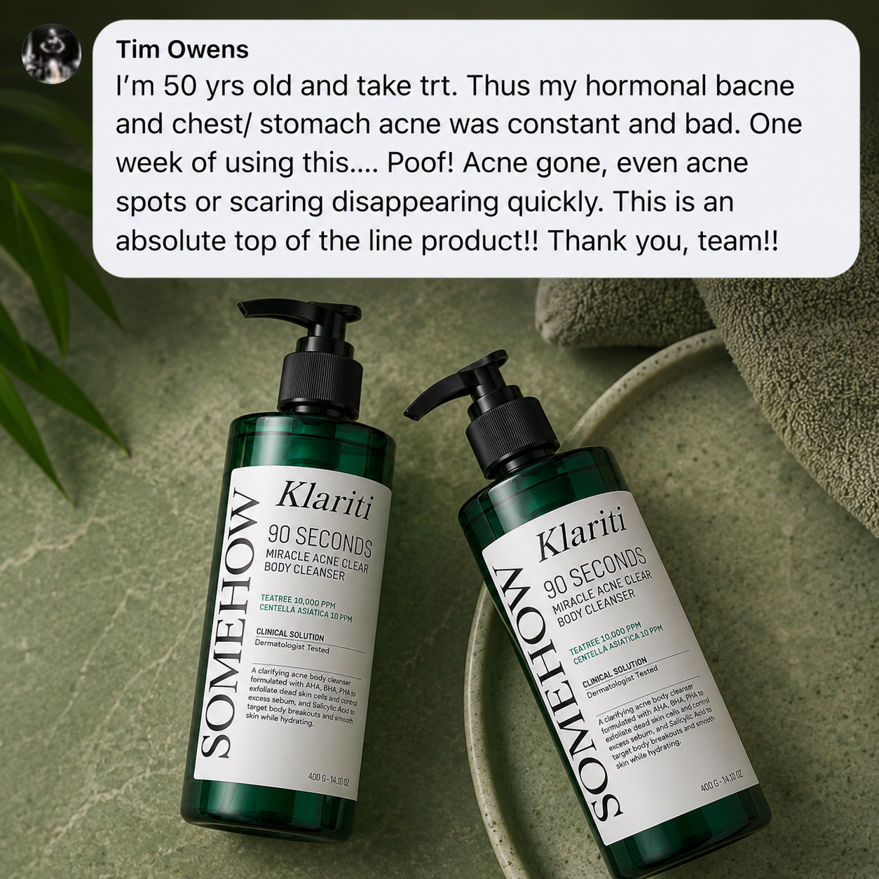 Miracle Body Acne Cleanse - AHA BHA PHA