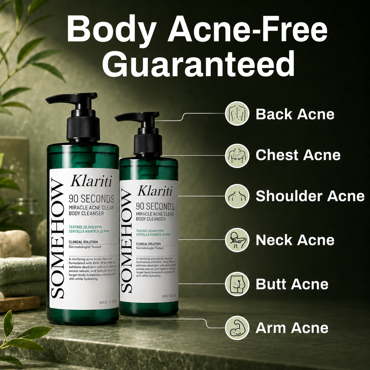 Miracle Body Acne Cleanse - AHA BHA PHA